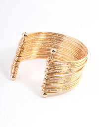 Gold Jingle Mixed Multi-Row Bracelet - link has visual effect only