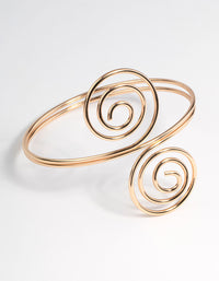 Gold Swirl Arm Cuff - link has visual effect only