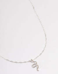 Silver Bling Snake Necklace - link has visual effect only