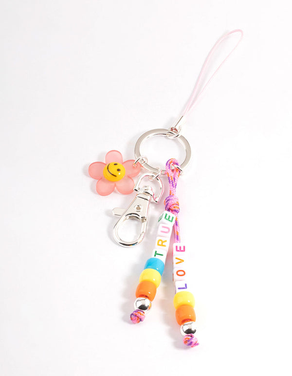 Small Flower Phone Charm