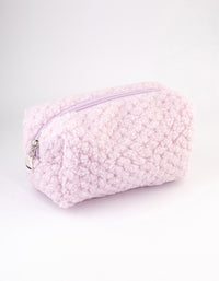 Lilac Teddy Cosmetic Case - link has visual effect only