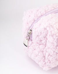 Lilac Teddy Cosmetic Case - link has visual effect only