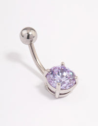 Surgical Steel Classic Claw Belly Ring - link has visual effect only