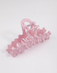 Blush Multi Flower Claw Clip - link has visual effect only