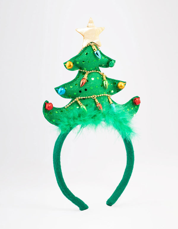 Kids Christmas Tree Headband