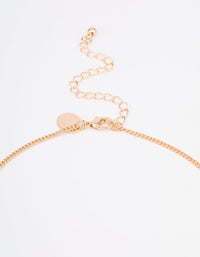 Gold Raffia Fan Necklace - link has visual effect only