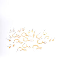 Gold Plated Freshwater Pearl 12 Days of Christmas Advent Calendar - link has visual effect only