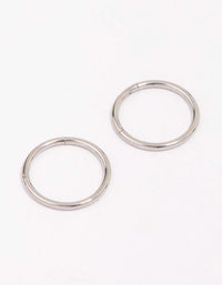 Surgical Steel Sleeper Earrings 12mm - link has visual effect only