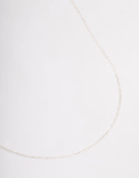 Sterling Silver Figaro Chain Necklace - link has visual effect only