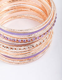 Rose Gold Cupchain Glitter Bracelet Pack - link has visual effect only