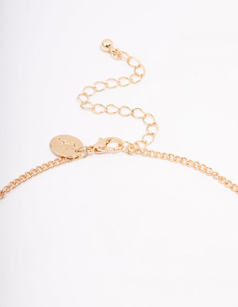 Gold Textured Coin Jewellery Set
