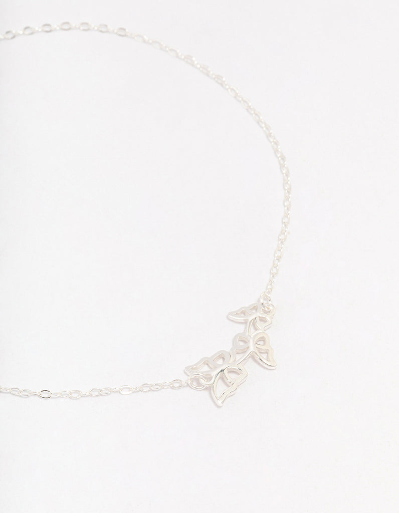 Sterling Silver Butterfly Chain Bracelet