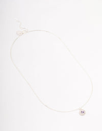 Silver Halo Czech Crystal Necklace - link has visual effect only