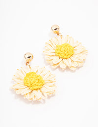 Summer Flower Drop Earrings - link has visual effect only