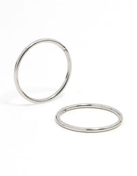 Surgical Steel Sleeper Earrings 16MM - link has visual effect only