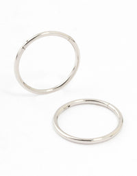 Surgical Steel Sleeper Earrings 12MM - link has visual effect only