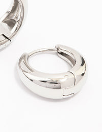 Stainless Steel Mini Drop Huggie Earrings - link has visual effect only