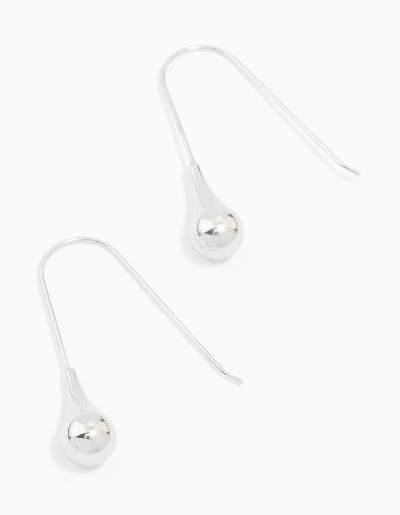 Stainless Steel Thread Through Earrings