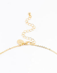 Gold Plated Pave Letter C Necklace - link has visual effect only