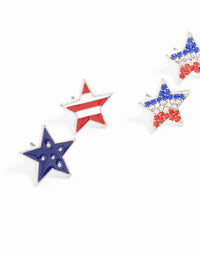 Gold Star Stud Earring 3-Pack - link has visual effect only