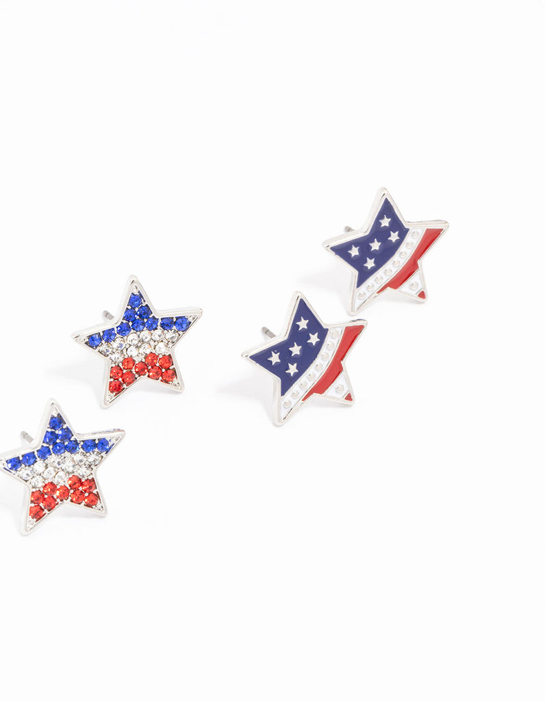 Gold Star Stud Earring 3-Pack