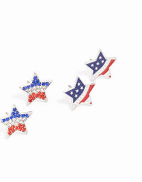 Gold Star Stud Earring 3-Pack - link has visual effect only