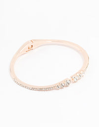 Rose Gold Diamante Bracelet - link has visual effect only