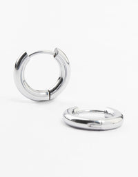 Stainless Steel Clicker Hoop Earrings 16 MM - link has visual effect only