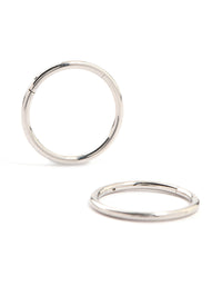 Stainless Steel Sleeper Earrings 12 MM - link has visual effect only