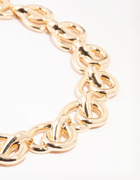 Gold Chain Gold Necklace - link has visual effect only