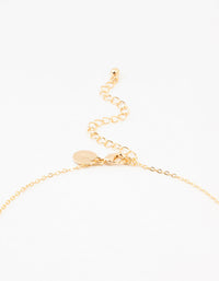 Gold Plated Diamante Celestial Heart Locket Necklace - link has visual effect only