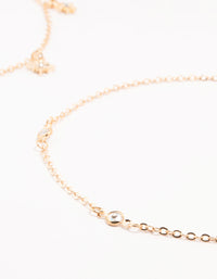 Gold Tab Diamante Star Chokers 3-Pack - link has visual effect only