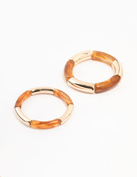 Gold Bangles 2-Pack - link has visual effect only