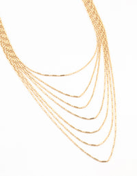 Gold Layered Necklace - link has visual effect only