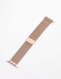 Rose Gold Mesh Watch Strap 38/40/41 - link has visual effect only