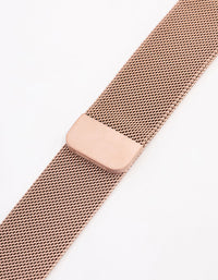 Rose Gold Mesh Watch Strap 38/40/41 - link has visual effect only