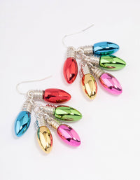 Multicoloured Festive Lights Drop Earrings - link has visual effect only