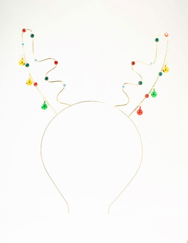 Jingle Bells Reindeer Headband