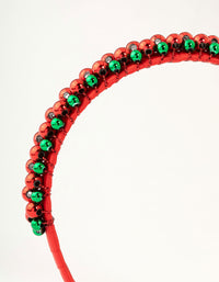 Xmas Bells Headband - link has visual effect only