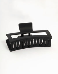 Extra Large Black Coated Claw Clip - link has visual effect only