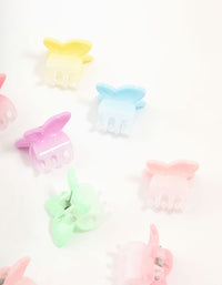 Mini Pastel Butterfly Claw Clips 12-Pack - link has visual effect only