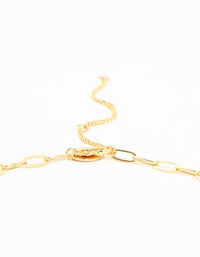 Gold Plated Celestial Charm Necklace - link has visual effect only