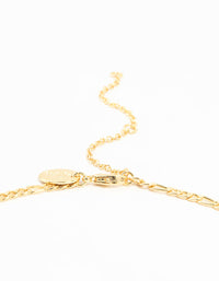 Gold Plated Heart & Boot Charm Necklace - link has visual effect only