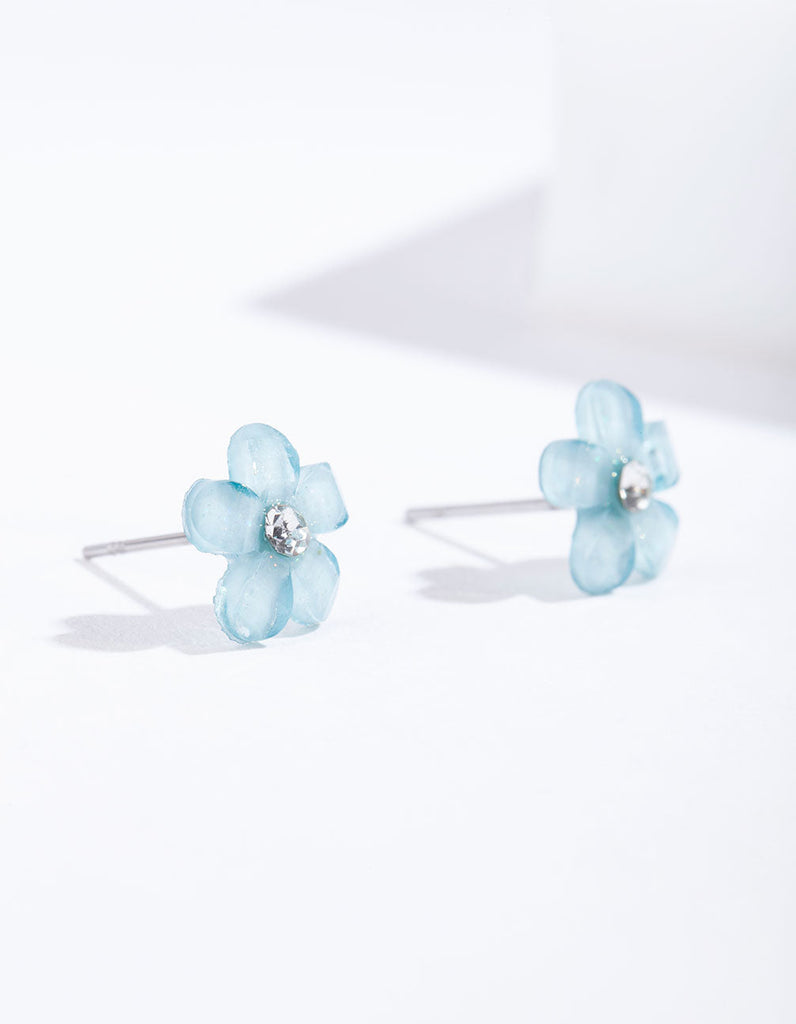 Pretty Flower Stud Earrings