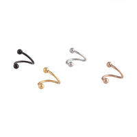 Mixed Metals Twist Earring 4-Pack - link has visual effect only