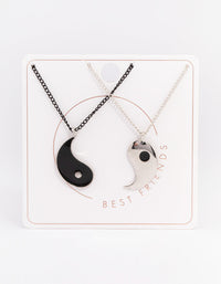 Yin & Yang Best Friend Necklace - link has visual effect only