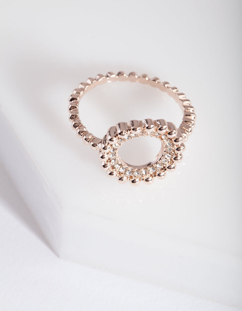 Rose Gold Dainty Ring