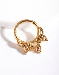 Gold Bohemian Clicker Earring - link has visual effect only