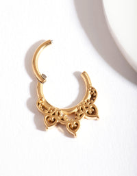 Gold Bohemian Clicker Earring - link has visual effect only