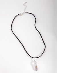Wire Wrap Semi-Precious Necklace - link has visual effect only
